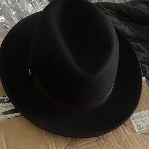 Stylish Black Fedora Hat